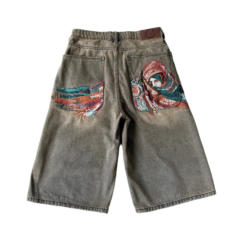 "yasmin v3" Jorts light brown